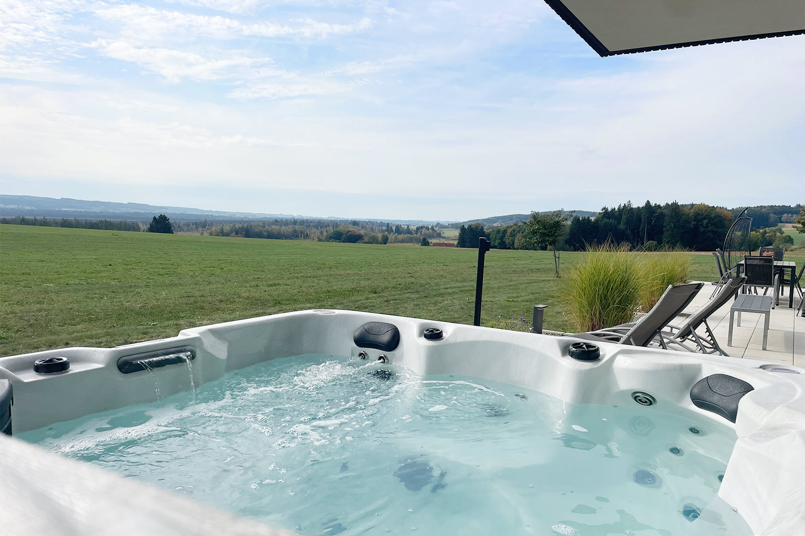 Whirlpool mit Aussicht